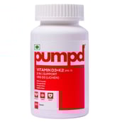 1 - Pumpd Vitamin D3+K2(MK-7),  120 tablet(s)  Unflavoured 