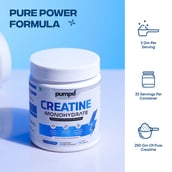 10 - Pumpd Creatine Monohydrate,  Unflavoured  0.55 lb 