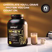 5 - Pumpd Whey Isolate,  4.4 lb  Rich Chocolate 