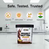8 - AS-IT-IS Nutrition ATOM Peanut Butter Creamy,  1 kg  Chocolate 