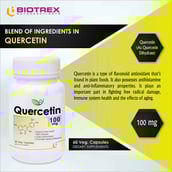6 - Biotrex Quercetin 100mg,  60 veggie capsule(s) 
