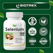 6 - Biotrex Selenium 200mcg,  60 veggie capsule(s) 