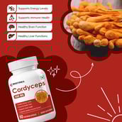 5 - Biotrex Cordyceps 500mg,  60 veggie capsule(s) 