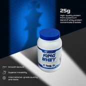 3 - RONNIE COLEMAN King Whey Protein,  2 lb  Chocolate Brownie