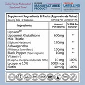 3 - NutraMarck Liposomal Glutathione 7X, Unflavoured 90 capsules