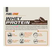 3 - Fuel One Whey Protein Powder, 2.2 lb Cookies & Cream
