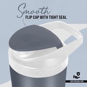 2 - GHC Nutrigize Stainless Steel Shaker Bottle,  Grey  700 ml 