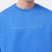3 - MuscleBlaze Z-Verse T-Shirt,  XXL  Royal Blue 
