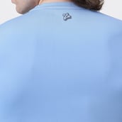 6 - MuscleBlaze Air Tech Compression MuscleTee Half Sleeve, Medium Dusk Blue