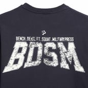 2 - MuscleBlaze Carnage Oversized Tshirt, Medium Charcoal