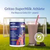 4 - Supermilk Gritzo Athlete for 13+ Years,  400 g  Cafe Mocha