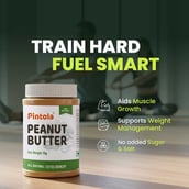 5 - Pintola All Natural Peanut Butter,  0.350 kg  Extra Crunchy 