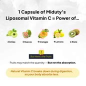 2 - Miduty Liposomal Vitamin C,  30 capsules  Unflavoured 