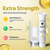 3 - Miduty Keto Electrolytes,  10 tablet(s)  Lemon 