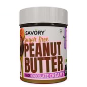 1 - Savory Sugar Free Peanut Butter,  200 g  Chocolate Creamy 