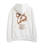5 - MuscleBlaze Z Verse Oversized Solid Hoodie, White Medium