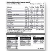 8 - Nutrela Sports Patanjali Isoveda Whey Protein Isolate, 2.2 lb French Vanilla