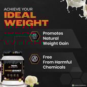 3 - Nutrela Sports Patanjali Mass Gainer,  2.2 lb  French Vanilla 