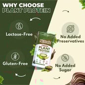 6 - Nutrela Green Plant Protein, 1.1 lb Irish Chocolate