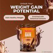 4 - Nutrela Weight Gainer, 1.1 lb Chocolate