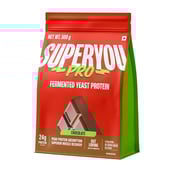 1 - Superyou Pro Fermented Yeast Protein,  1.1 lb  Chocolate 