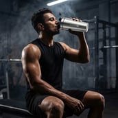 1 - MuscleBlaze Stainless Steel Shaker,  Silver  700 ml