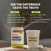 3 - Pintola Organic Peanut Butter,  1 kg  Creamy 