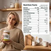 4 - Pintola Organic Peanut Butter,  1 kg  Crunchy 