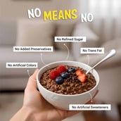 6 - MuscleBlaze High Protein Oats, 1 kg Cocoa Rich Chocolate