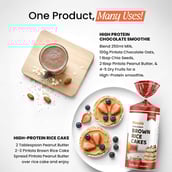 6 - Pintola High Protein Peanut Butter,  0.510 kg  Organic Jaggery Crunchy 