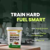 7 - Pintola High Protein Peanut Butter, 0.510 kg Unsweetened Creamy