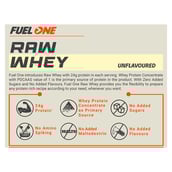 5 - Fuel One Whey Protein Powder,  1.1 lb  Unflavoured