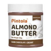 1 - Pintola Dark Chocolate Almond Butter, Creamy 0.350 kg