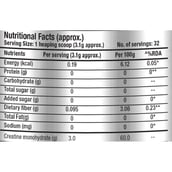 4 - Allmax Creatine Monohydrate, Unflavoured 0.22 lb