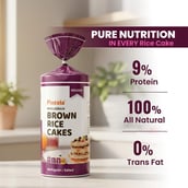 2 - Pintola Wholegrain Brown Rice Cakes,  Multigrain Salted  130 g 