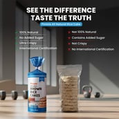 3 - Pintola Wholegrain Brown Rice Cakes,  Lightly Salted  130 g 