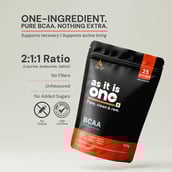 2 - AS-IT-IS Nutrition BCAA,  0.22 lb  25 Servings  Unflavoured 