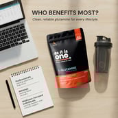 7 - AS-IT-IS Nutrition L Glutamine,  0.55 lb  Unflavoured 