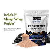 1 - Kapiva Him Foods Testofuel Shilajit Whey Protein, 2 lb Cookies & Cream
