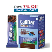 Calibar Protein Bar 10g Protein,  6 bar(s)  Choco Blueberry 