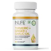 2 - INLIFE Turmeric Oil Ginger Oil Garlic Oil,  60 veggie capsule(s) 