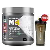 MuscleBlaze Creatine Monohydrate CreAMP,  Unflavoured  0.88 lb 