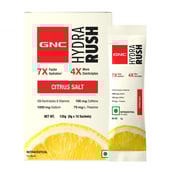 10 - GNC Hydra Rush, 15 sachets/pack Citrus Salt