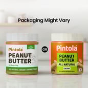 8 - Pintola All Natural Peanut Butter,  0.350 kg  Creamy 