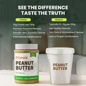 4 - Pintola All Natural Peanut Butter,  1 kg  Crunchy 