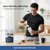 4 - AS-IT-IS Nutrition ATOM PWR Whey Protein, 2.2 lb Choco Hazel Fusion