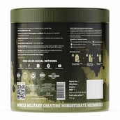 2 - Muscle Military Micronised Creatine Monohydrate,  Unflavoured  0.22 lb 