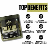 6 - Muscle Military Micronised Creatine Monohydrate,  Unflavoured  0.55 lb 