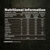 7 - Muscle Military L-Glutamine 5000 mg,  0.55 lb  Unflavoured 