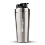 1 - MuscleBlaze Stainless Steel Shaker, Silver 700 ml